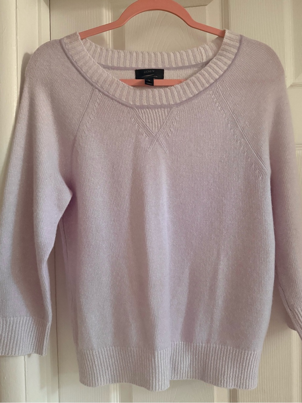 J. Crew Lilac Cashmere Sweater
